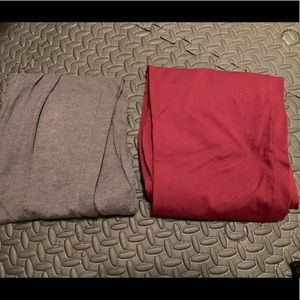 Size 4 to 6 Grey and Red Sweatpants